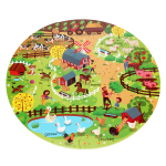 Развивающая игрушка Деревянная дорога 45 элементов, коробка C-41880