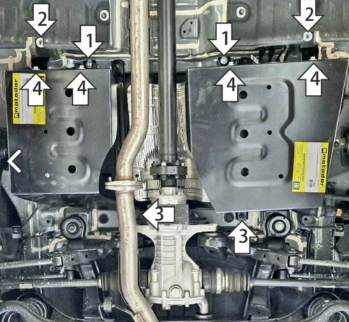 Защита для KGM Torres (2023-) MOTODOR.72802