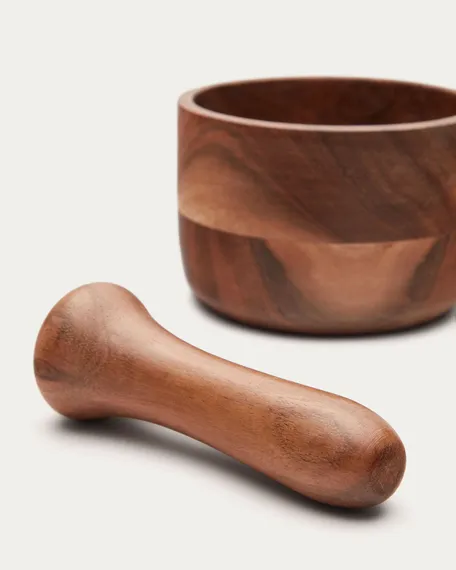 Деревянный пестик и ступка Delci из акации