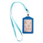 Бейдж кожаный со шнурком, С-40152