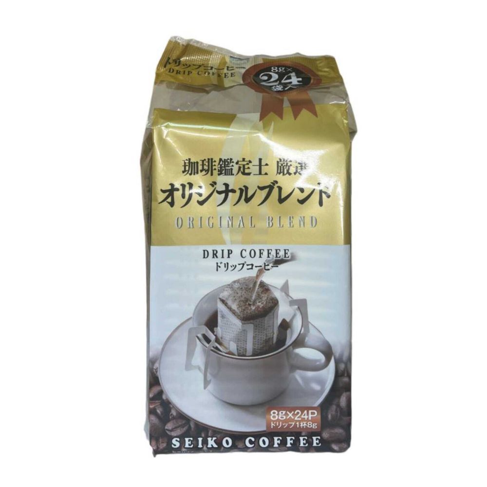 Кофе молотый Seiko Original Blend в дрип-пакетах, 24 шт