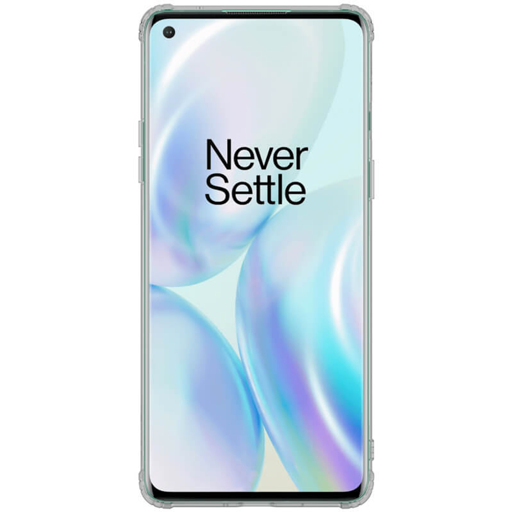 Прозрачный силиконовый чехол Nillkin Nature для OnePlus 8