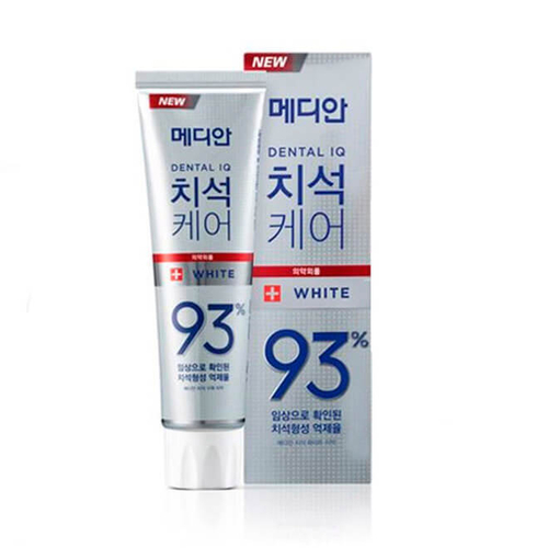 Отбеливающая зубная паста с цеолитом Median Dental IQ 93% White 120 г.