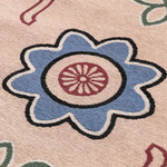 Ковер из хлопка по мотивам эвенских орнаментов из коллекции cultural heritage, 120х180 см