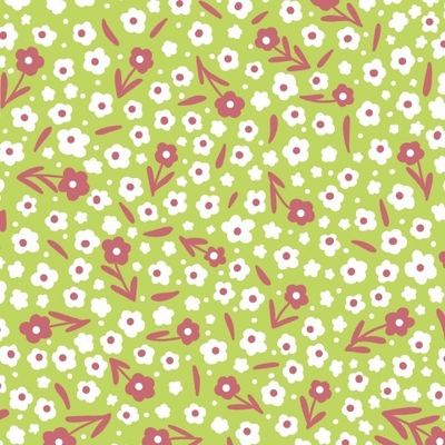 Цветы на зеленом