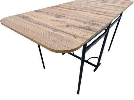 Стол-книжка Мир стульев Искра, Дуб вотан, Черный муар