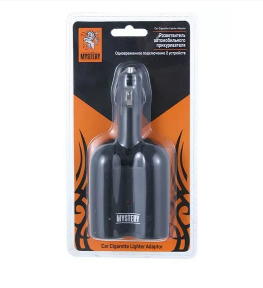 Разветвитель авто прикуривателя Mystery MCA-1/2