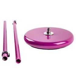 ULM-T600 2х6W-4500K-DIM RED Торшер напольный светодиодный. 2х6W. Сенсорный выключатель. Диммер. Красный. ТМ Uniel