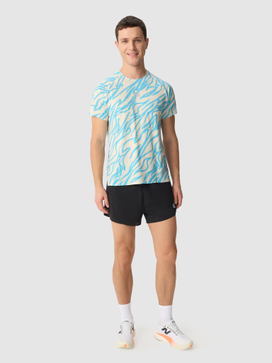 Футболка мужская GRI Старт молочно-голубая