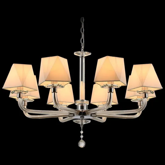 Люстра потолочная ILLUMICO E14 IL6189-8P-27 CR