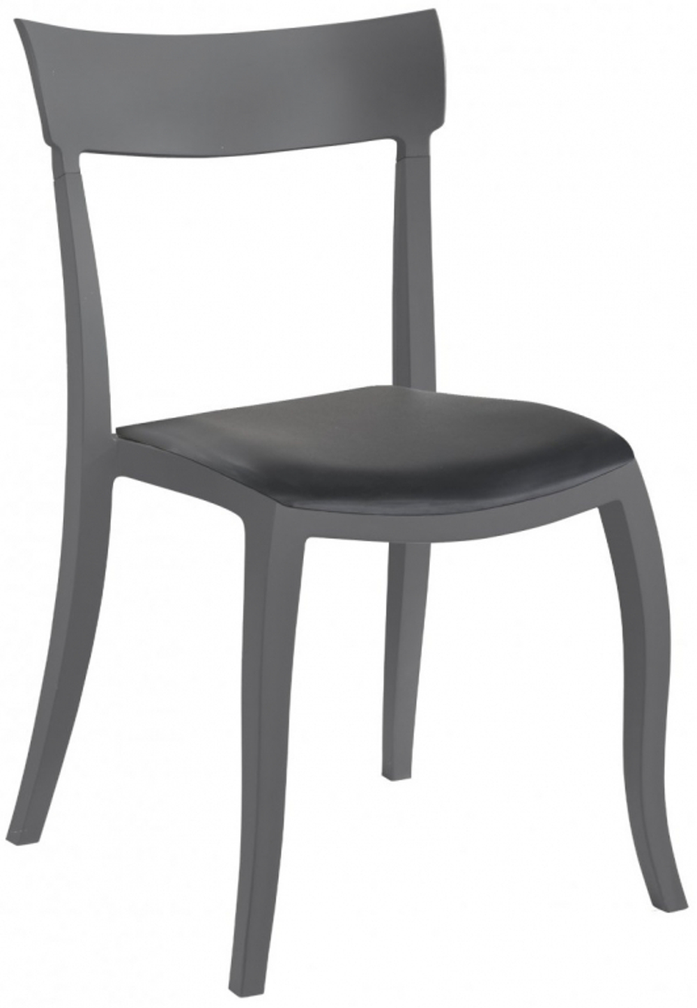 Стул пластиковый с обивкой Papatya Hera-SP Soft