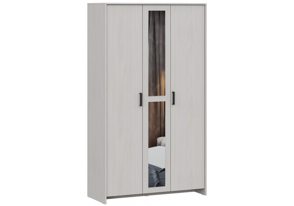 Шкаф Woodville трехстворчатый Taika ясень анкор светлый