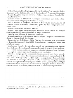 Chronique de Michel le Syrien. Volume 1 | Michel le Syrien; J.B. Chabot