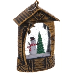 Сувенир с подсветкой «Загадка - Снеговик» 7,5*4*12,5 см (работает от батареек LR44*3)