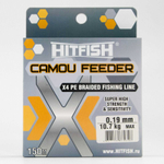 Плетенка Hitfish X4 Camou Feeder (150м)