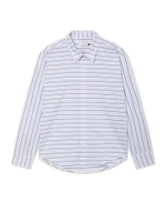 Мужская Рубашка Striped Logo