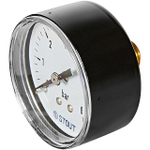 Манометр аксиальный STOUT - 1/4" (D50 мм, шкала 0-6 бар)