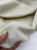 Костюмный лен Молоко