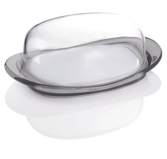 Масленка feeling, 20х7х12 см, серая