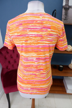 Футболка Charies Vögele пестрая 46 размер