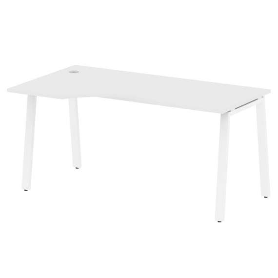 Метал Систем Стол криволинейный левый на А-образном м/к БА.СА-1 (L)  1600*900*750