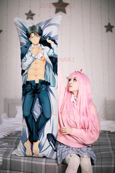 Дакимакура Леви Аккерман арт. 0710