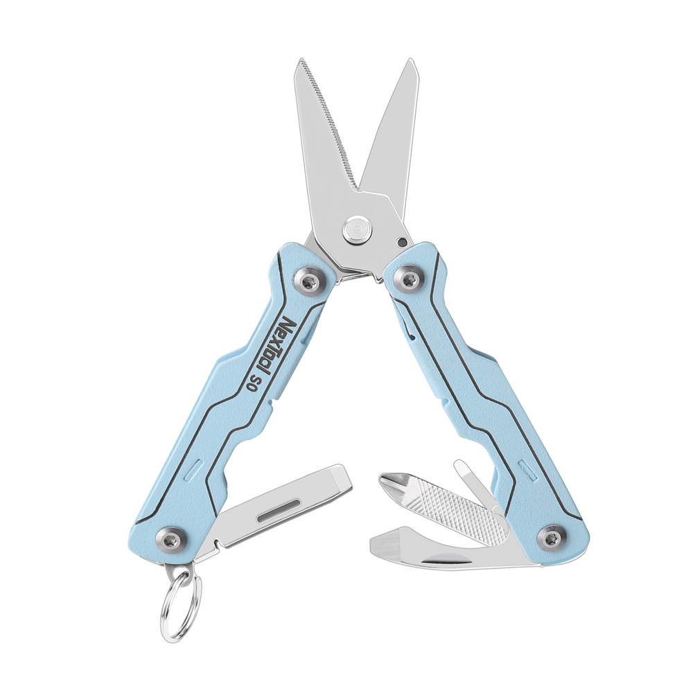 Нож-брелок Nextool Micro Sailor Scissors S0, голубой (NE20417B)