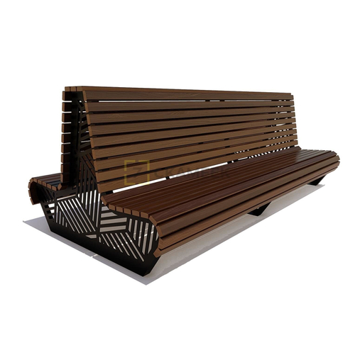 Скамейка уличная «Кисловодск» (1,2 м лиственница)