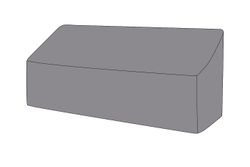 Защитный чехол на диван Канны, трехместный 204×74×69 см, цвет серый