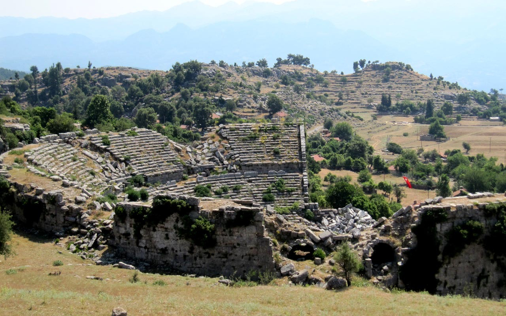 Кабрио-Сафари: Античный город Селге, Тазы Каньон и Камни Дьявола