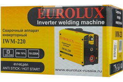 Eurolux сварочный инвертор IWM-250 (MMA)
