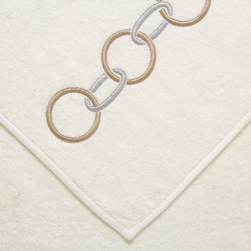 Набор полотенец Frette Links Embroidery Savaige Beige/Rock (5 шт.)