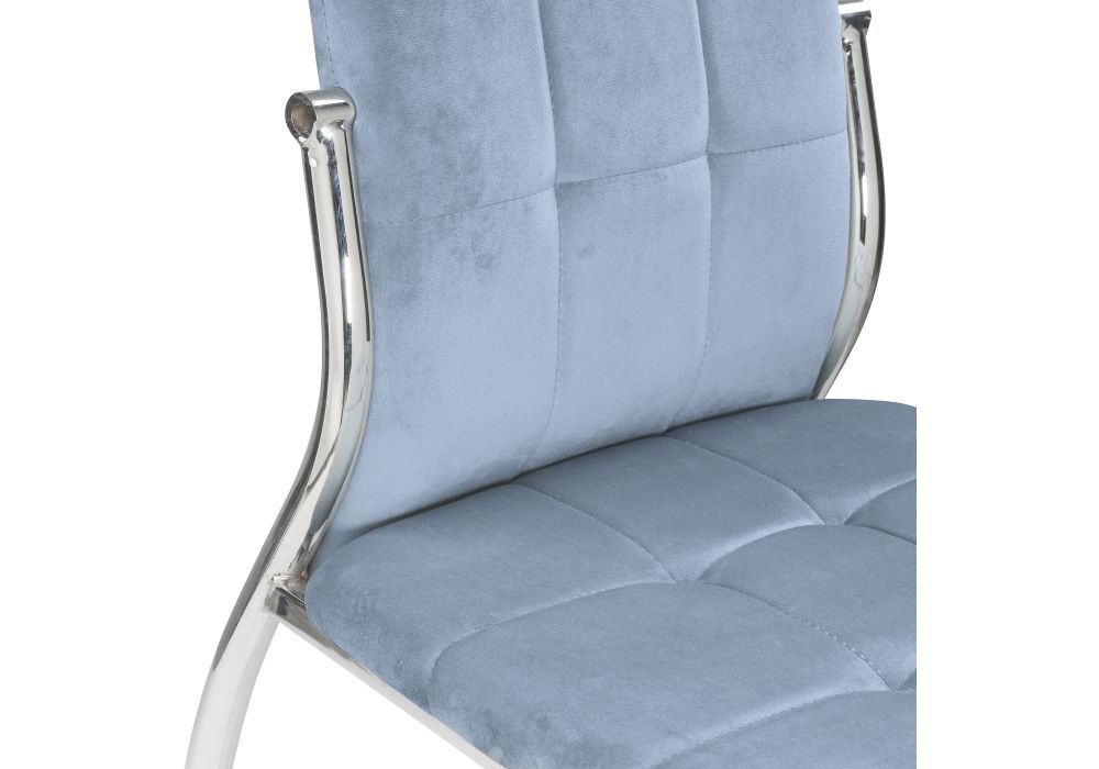 Стул на металлокаркасе Farini blue