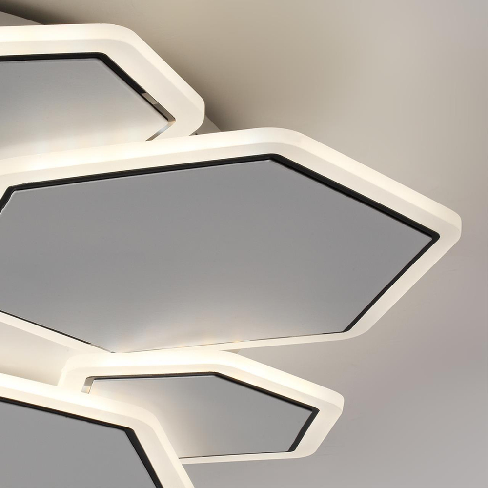 8012/75CL LEDIO LN25 белый, хром/белый металл/акрилл Потолочный светильник LED 75W 220V 3000-6000K BRIDGE