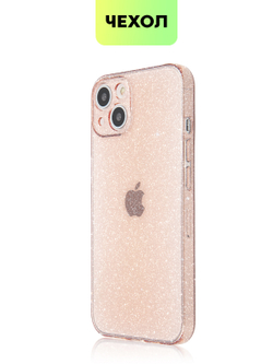 Чехол BROSCORP для Apple iPhone 13 оптом (арт. IP13-TPU-BRILLIANCE-RED)