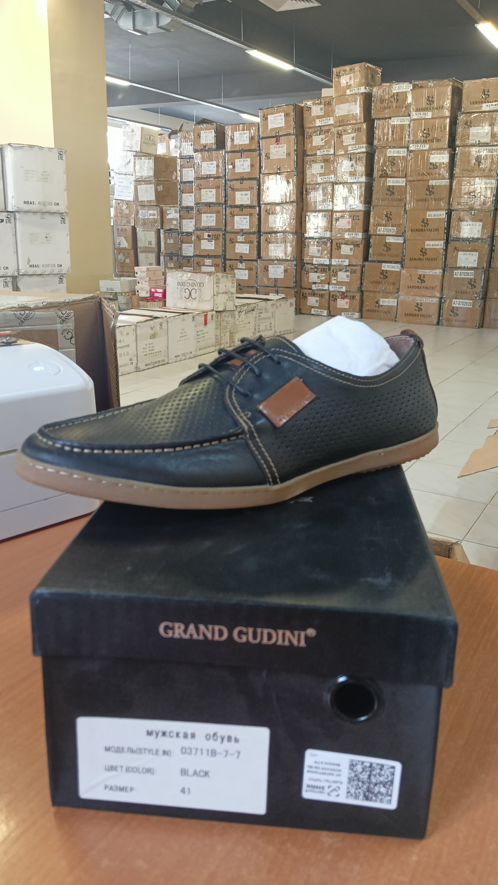 Туфли мужские летние GRAND GUDINI 03711B-7-7