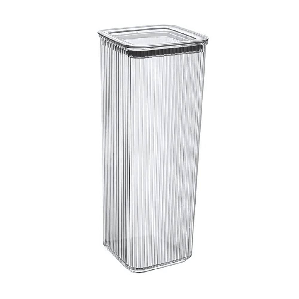 Емкость для сыпучих продуктов квадратная "Рим" 2200 мл вакуумная