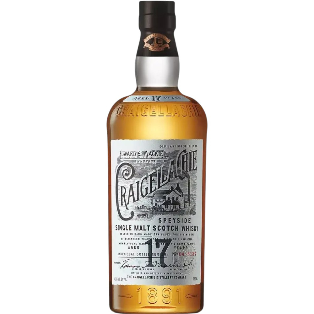 Виски Craigellachie 17 Y.O. 0,7 л. В тубе