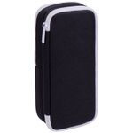 Пенал 2 отделения, 205*80*55 Berlingo "Blur", полиэстер, внутр. органайзер, магнит