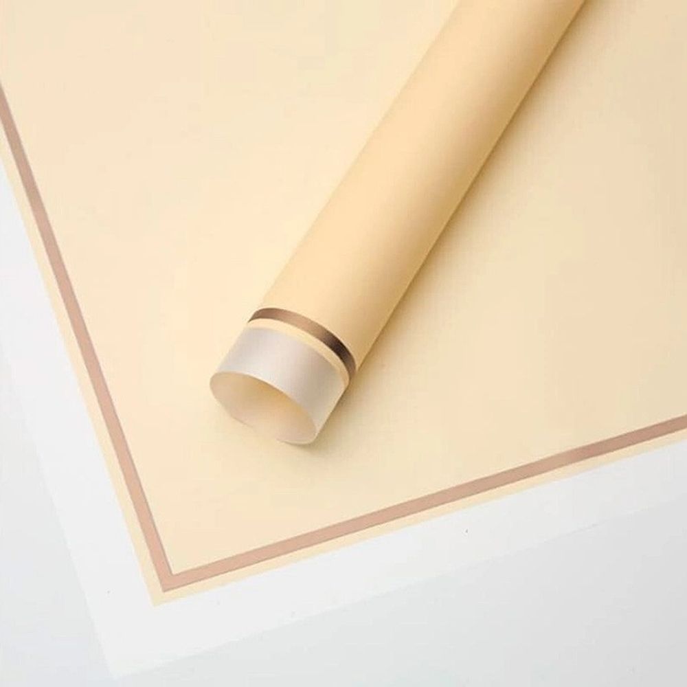 ЛИСТ Золотой квадрат 58*58/20шт КРЕМ