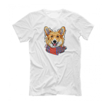 Футболка "Корги любит тебя больше себя"