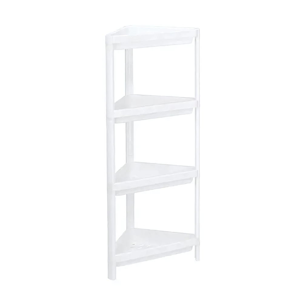 Этажерка треугольная (4 секции) Белый