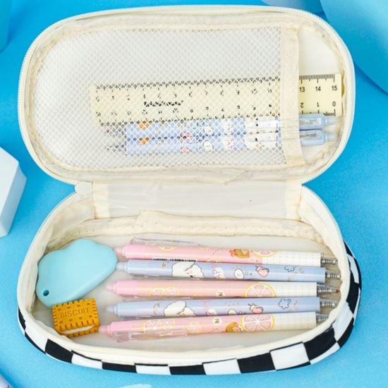 Пенал Chess Board Шахматная доска черный белый A