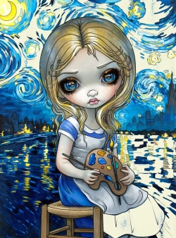 Jasmine Becket-Griffith Alice in Wonderland Coloring Book