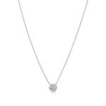 Подвеска из белого золота с бриллиантом 💎Tiffany, Circle. Единственное в наличии