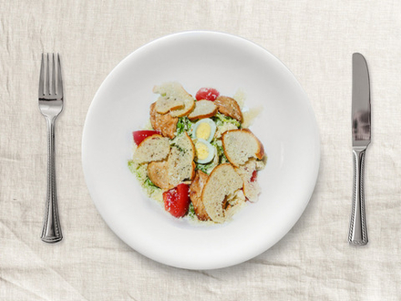 Салат "Цезарь"