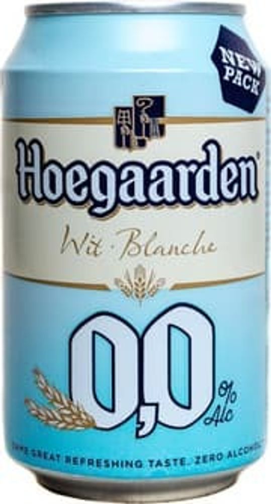 Безалкогольное пиво Hoegaarden Blanche Non Alcoholic 0.33л