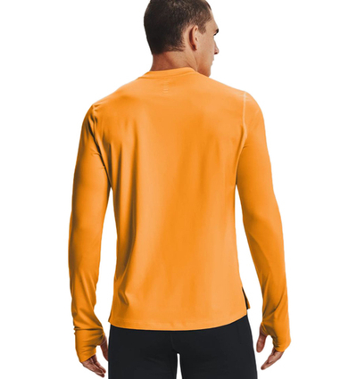 Мужская теннисная футболка теннисная Under Armour Men's Empowered Long Sleeve Crew - orange