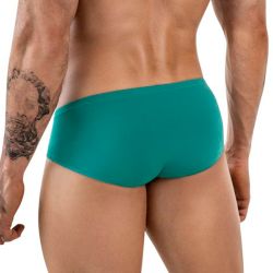 Мужские трусы брифы зеленые Clever Moda AUDAZ BRIEF 187010