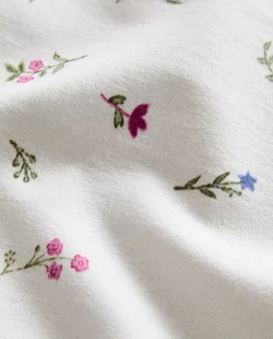 ZARA HOME САЛФЕТКИ С ПРИНТОМ ( 2 ШТ.), БЕЛЫЙ